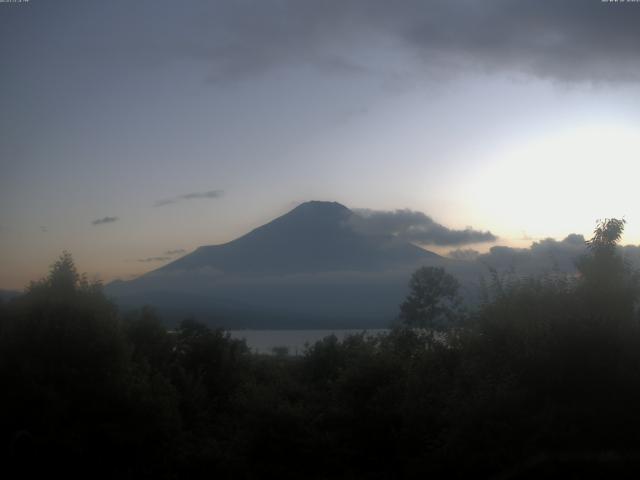 山中湖からの富士山