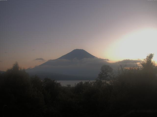 山中湖からの富士山