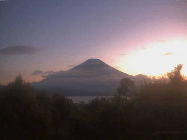 山中湖からの富士山