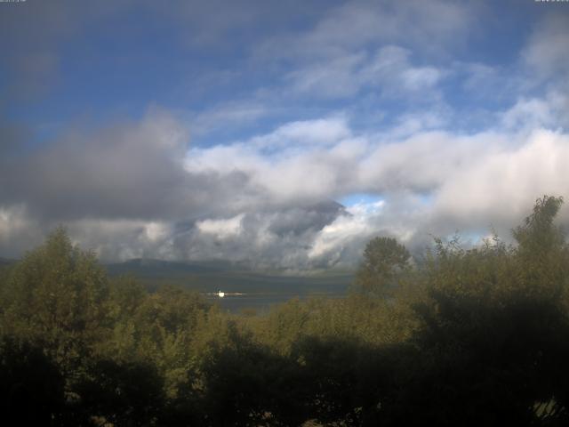 山中湖からの富士山