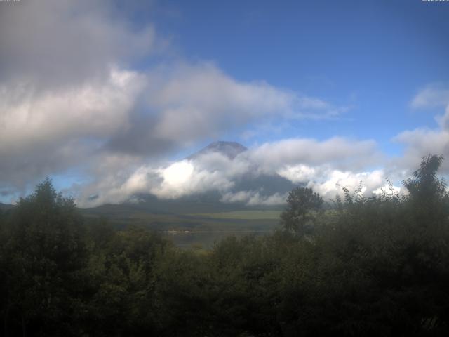 山中湖からの富士山