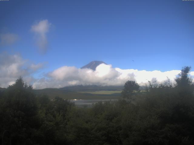 山中湖からの富士山