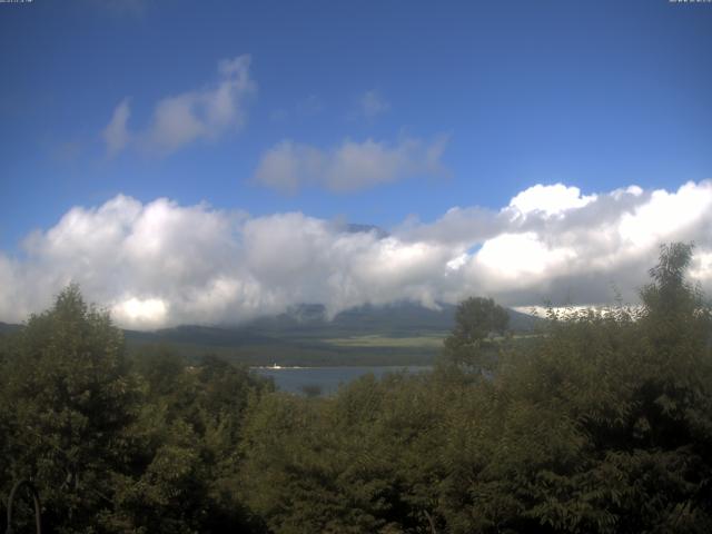 山中湖からの富士山