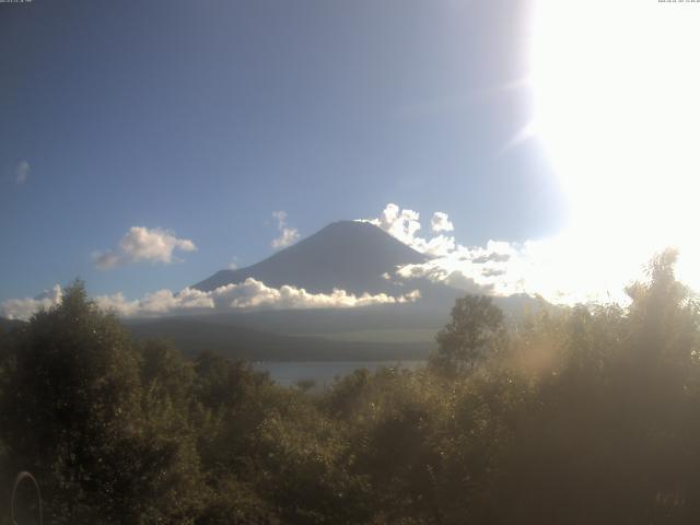 山中湖からの富士山