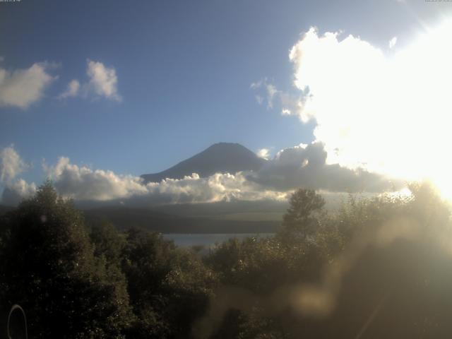 山中湖からの富士山