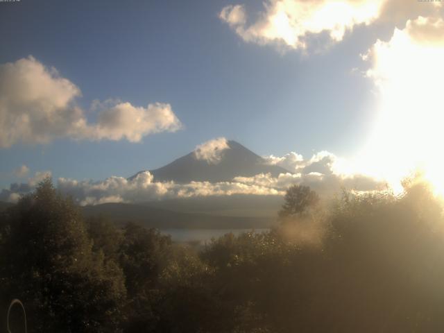 山中湖からの富士山