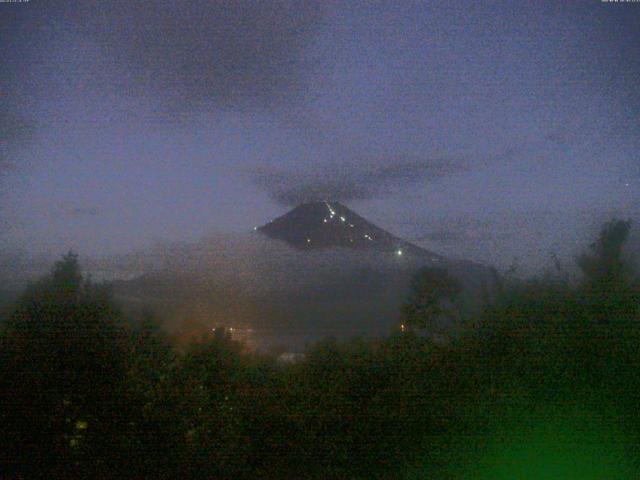 山中湖からの富士山