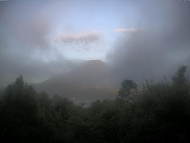 山中湖からの富士山