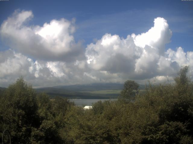 山中湖からの富士山