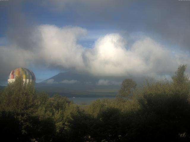 山中湖からの富士山