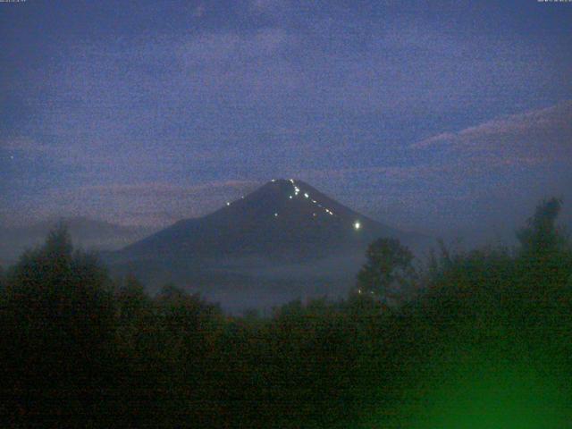 山中湖からの富士山