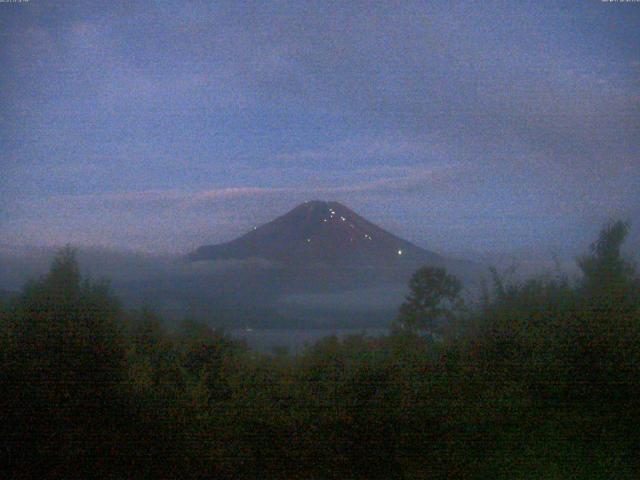 山中湖からの富士山