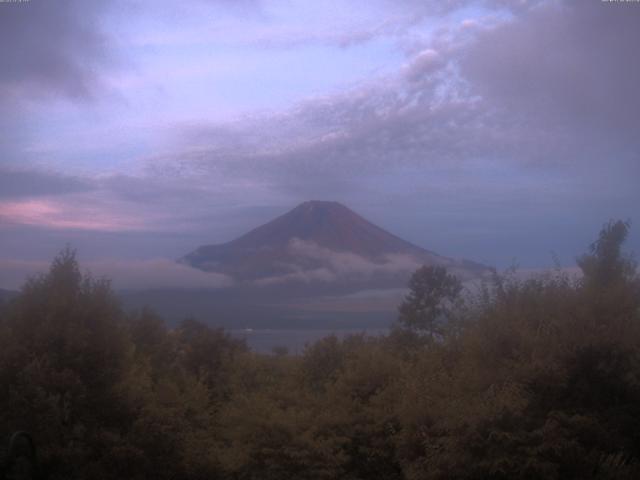 山中湖からの富士山