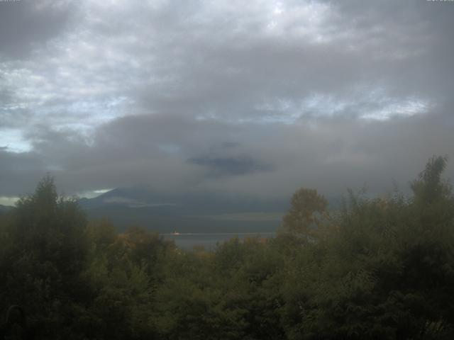 山中湖からの富士山