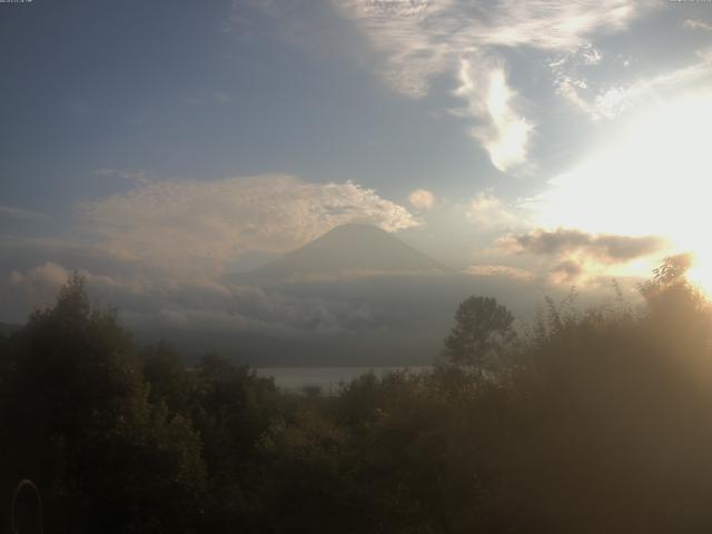 山中湖からの富士山