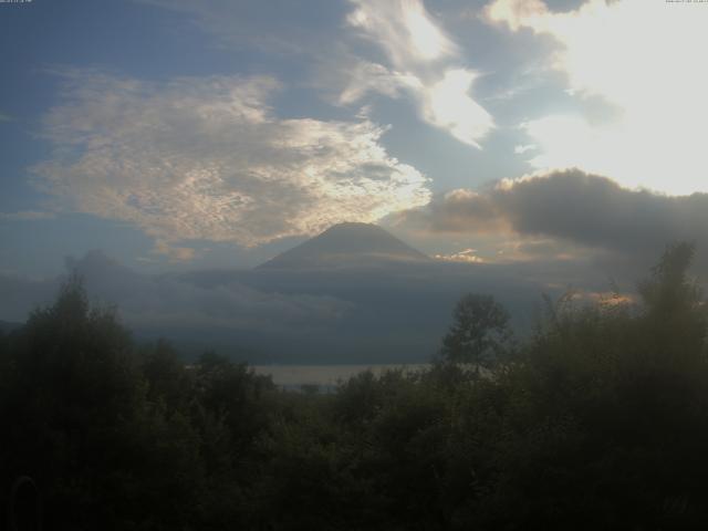 山中湖からの富士山