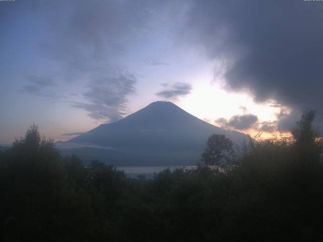 山中湖からの富士山