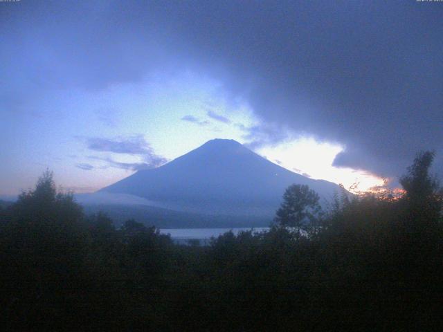 山中湖からの富士山