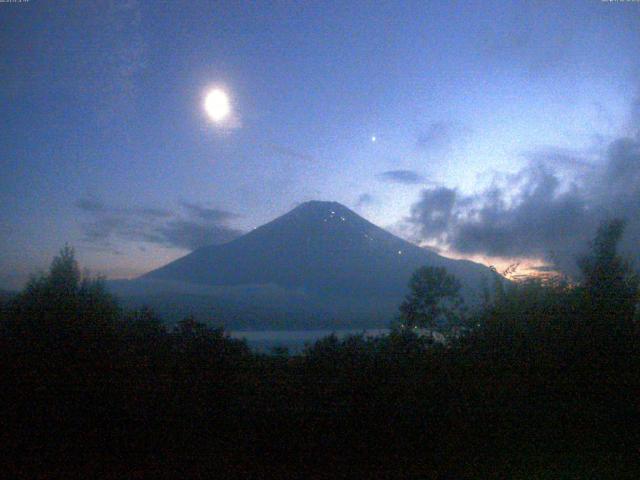 山中湖からの富士山