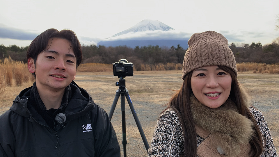 富士河口湖町 　 19歳のカメラマン、鈴木啓悟