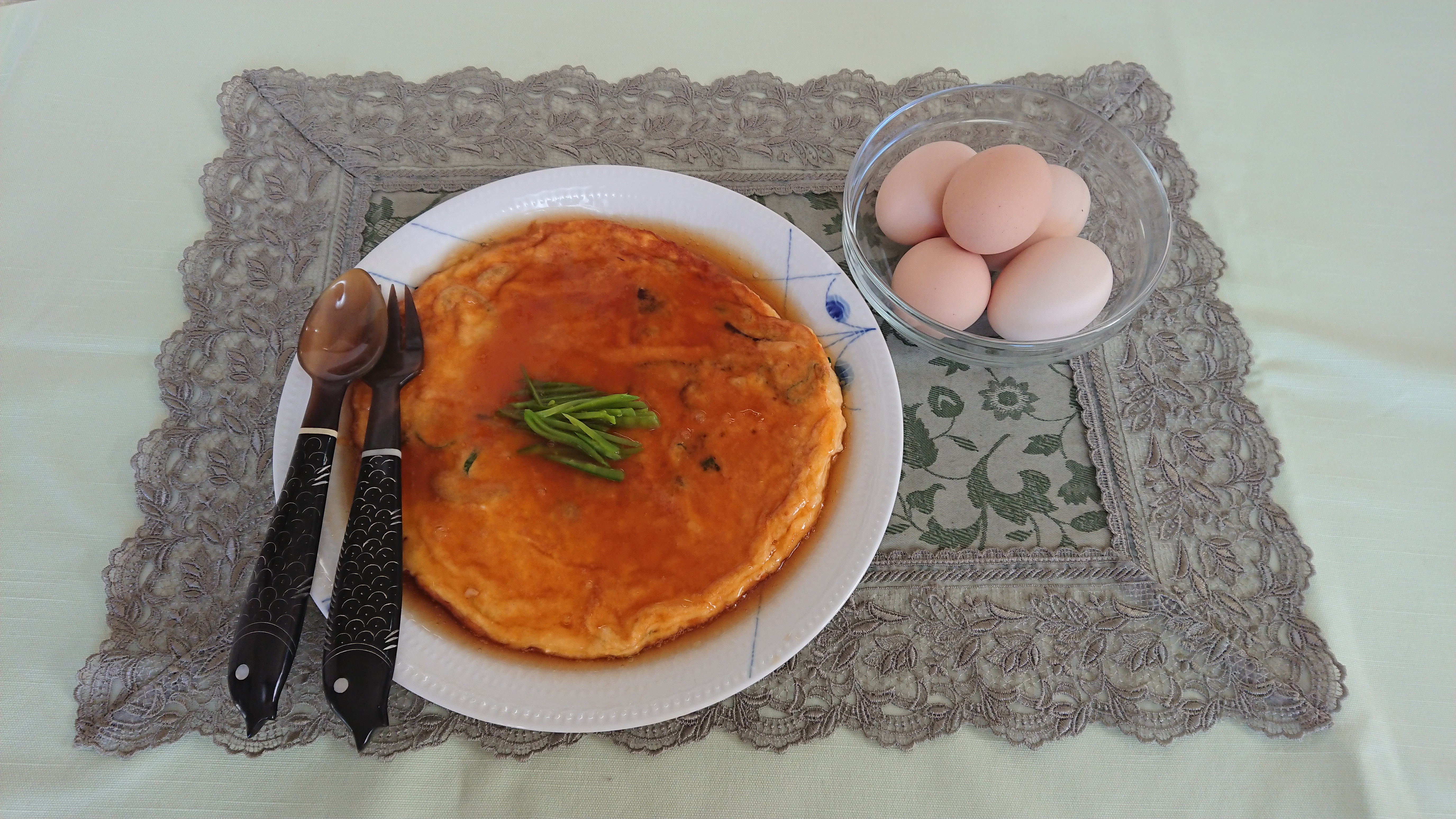 栄養満点！ふわとろ具沢山かに玉