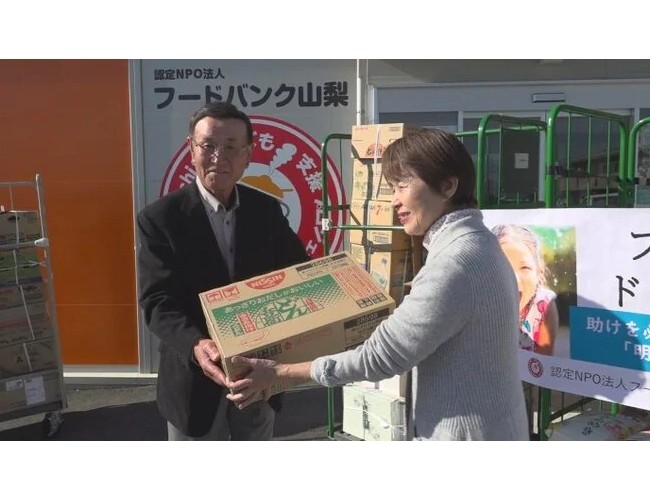 「おいしいものを食べて楽しいクリスマスと正月を」コメなど食品約200キロ　NTT東日本がフードバンクに寄付　一方、物価高騰で寄付は前年より37.5%減