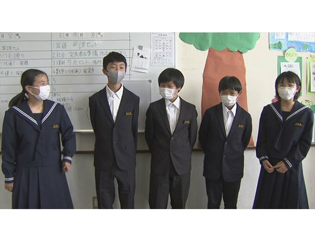 【SDGs】　詰襟/ブレザー/セーラー服 自分で選べる　中学校で制服の選択制導入　多様性を認める学校現場の動きが始まる　山梨