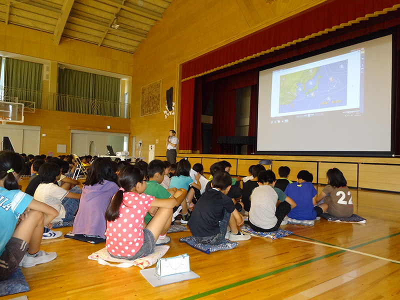 6月16日（火）甲府市立池田小学校（甲府市）