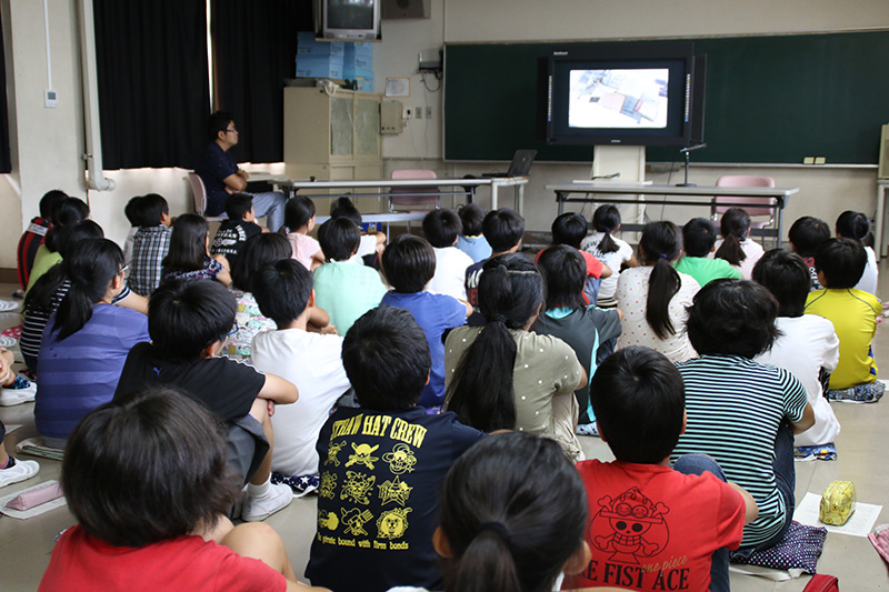 7月17日（金）笛吹市立富士見小学校（笛吹市）