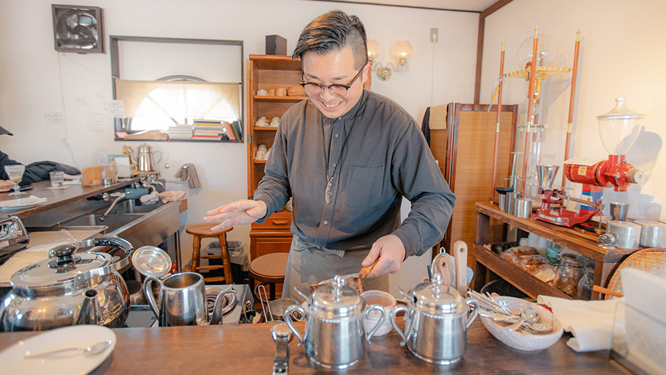 コーヒー、トースト、プリンなど