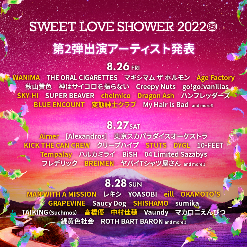 SWEET LOVE SHOWER 2022
